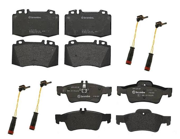 Brembo Brake Pads Kit -  Front and Rear (Low-Met)